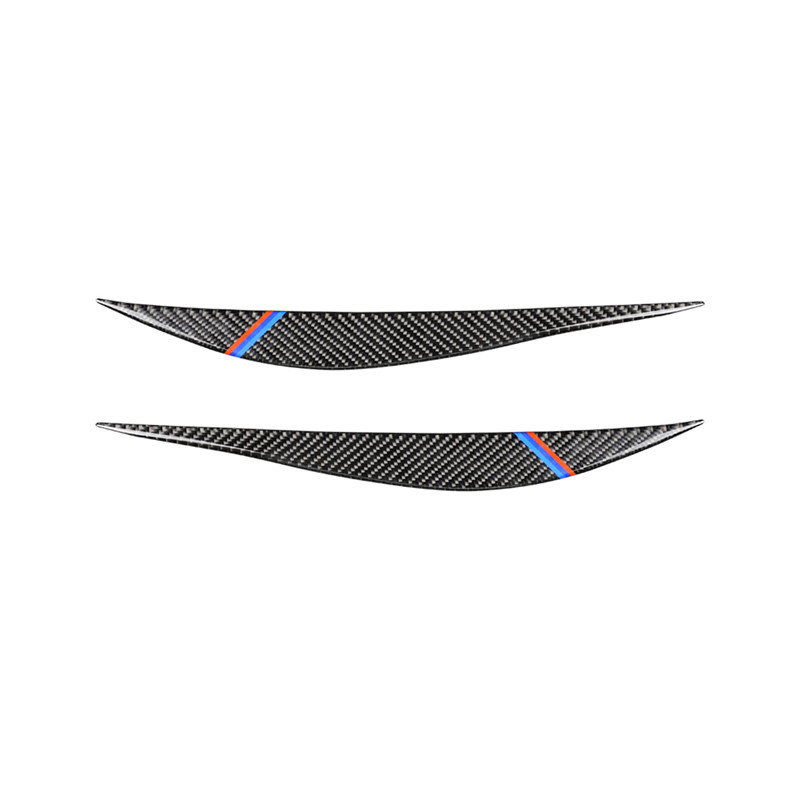 BMW F30 headlight stickers carbon fiber